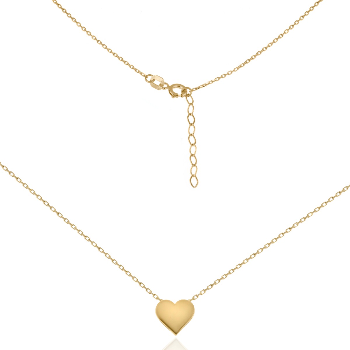 Gold Necklace – Heart